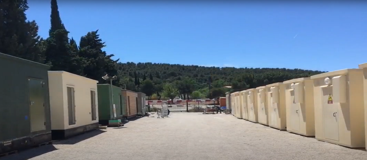 Déploiement de shelters NRO région Grand Est