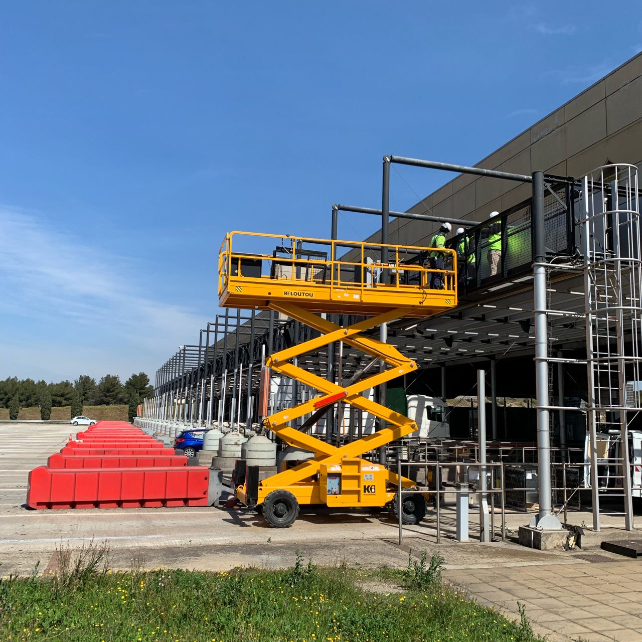 Remplacement des feux d’affectation de la gare de péage de Lançon de Provence