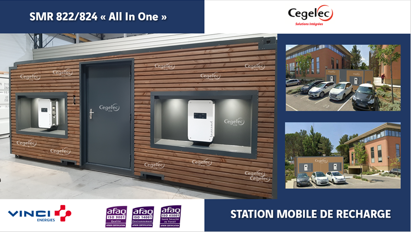 Station mobile de recharge créée par Cegelec